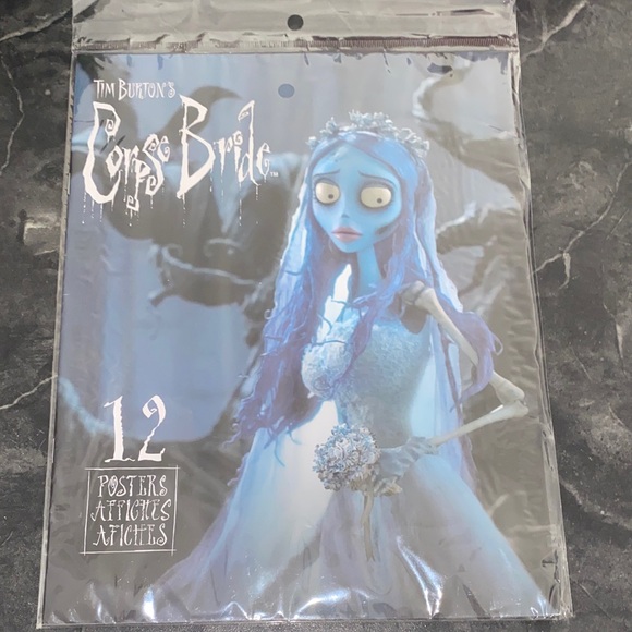 Corpse Bride Accessories - Tim Burton’s Corpse Bride 12 Pack Posters